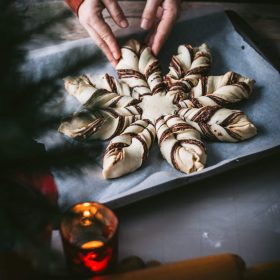 sourdough Christmas star
