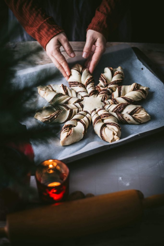 sourdough Christmas star