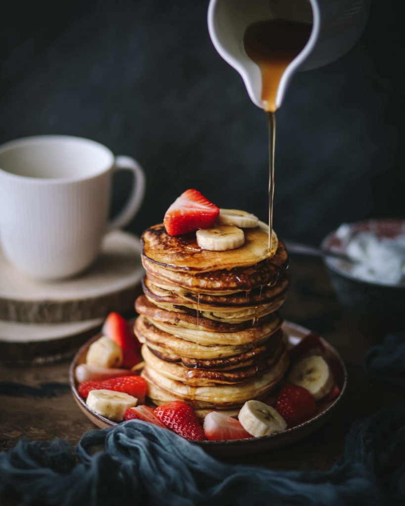pancakes food photography