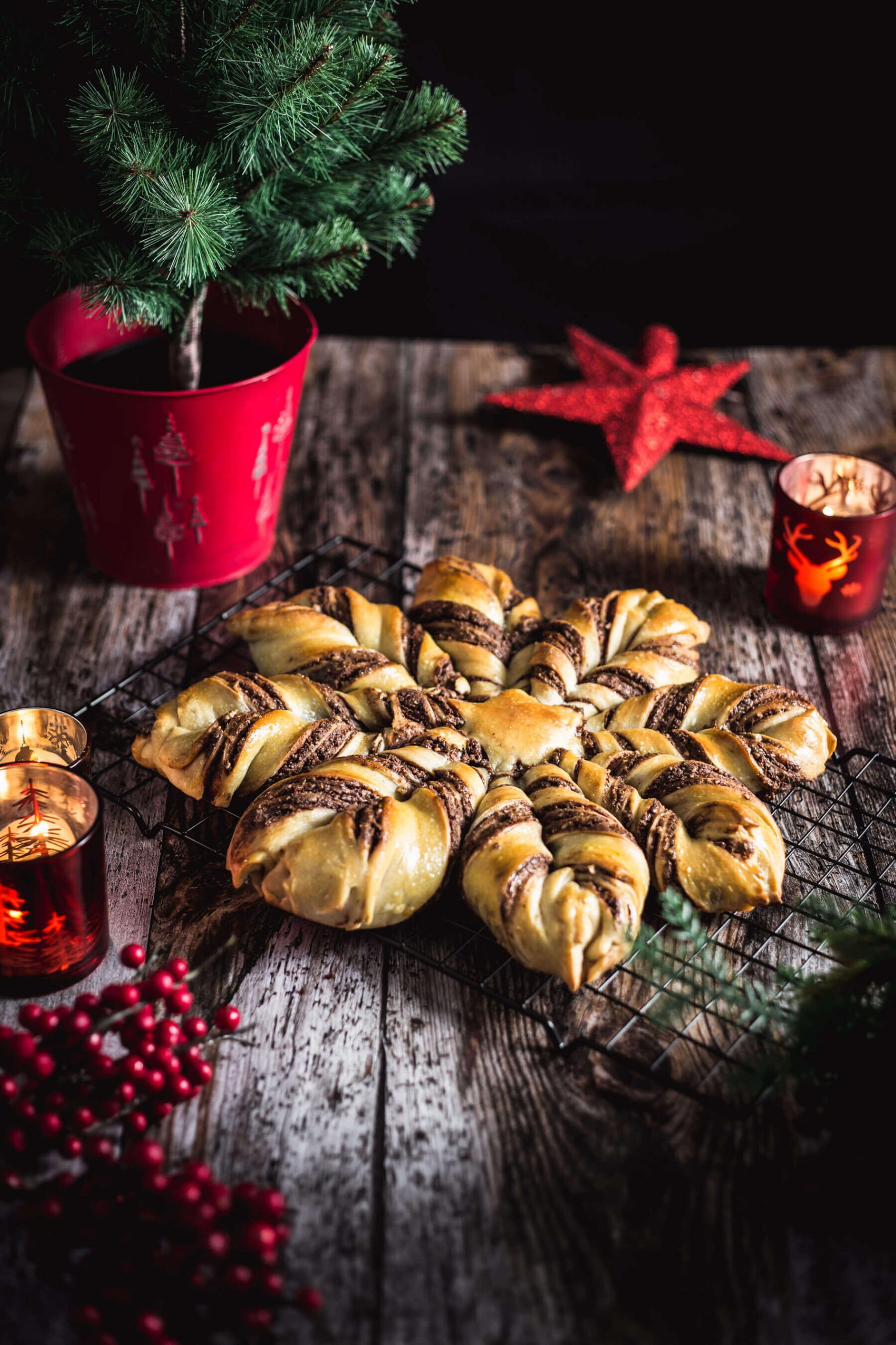 sourdough Christmas star