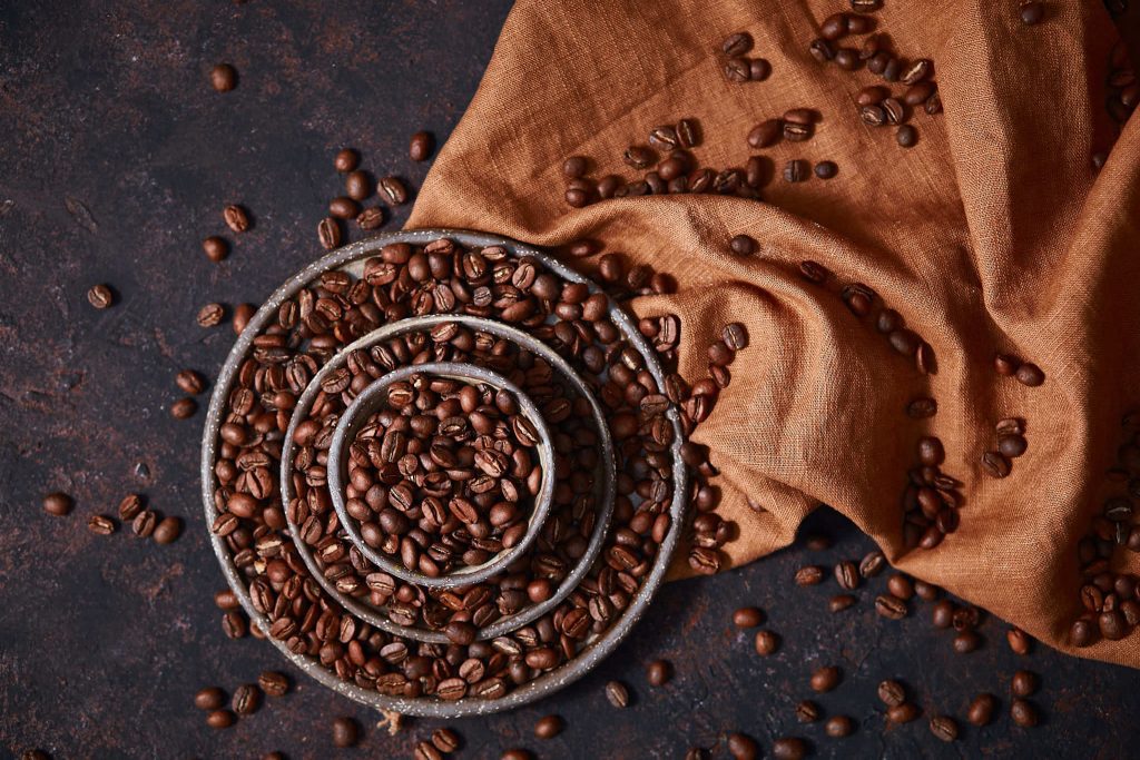 Coffee beans - food photography