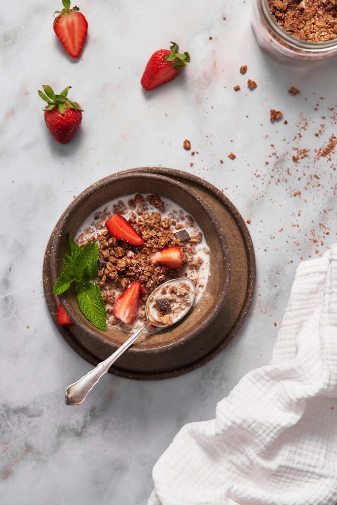 Morning granola - food photographer Madrid