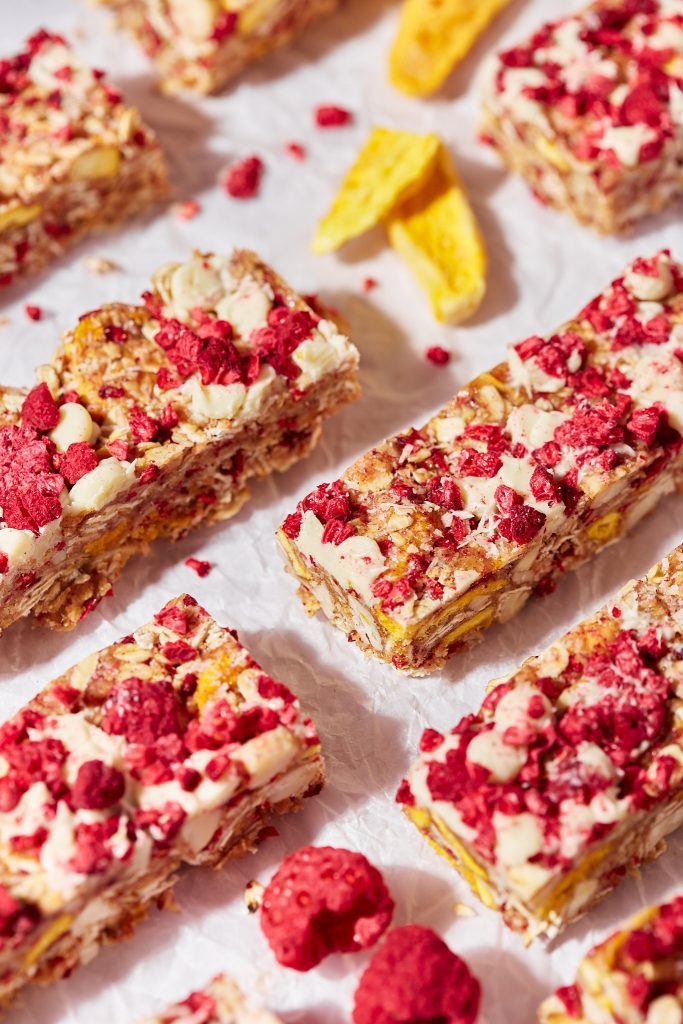Muesli bars - jedla photography