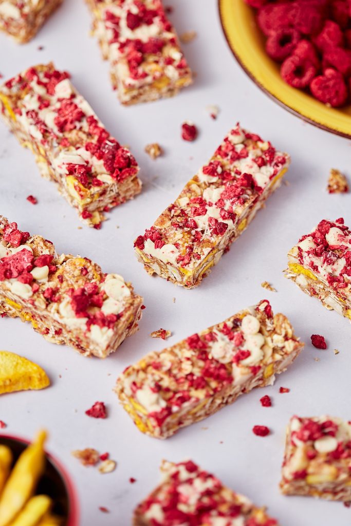 Muesli bars - jedla photography