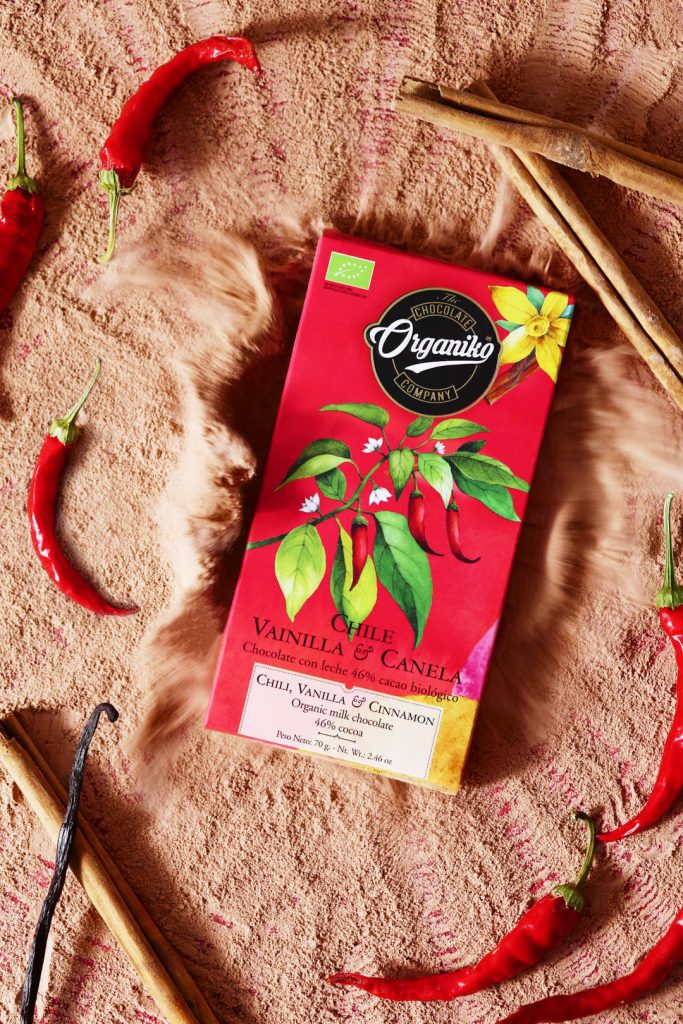 Organiko Chocolate - product photography