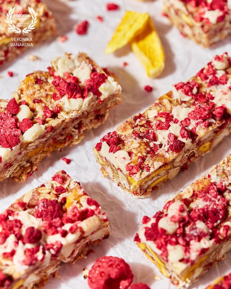 BRIX muesli bars Veka food photography