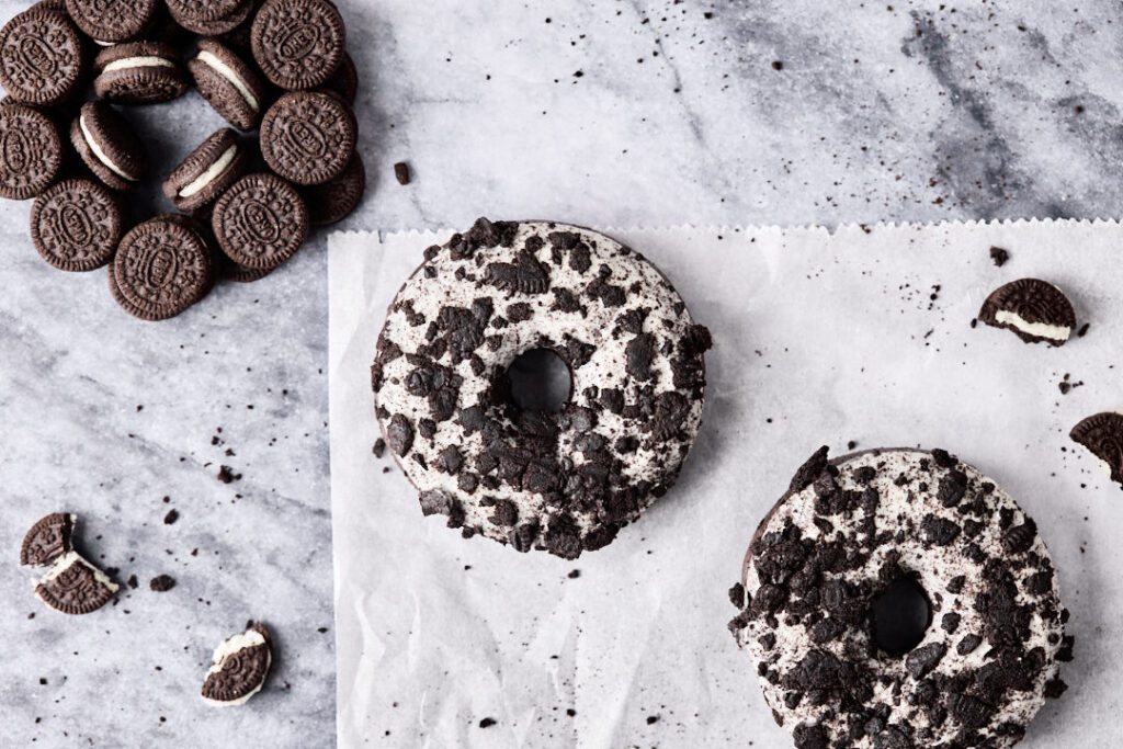 Oreo doughnuts - Gastronomic photography Madrid