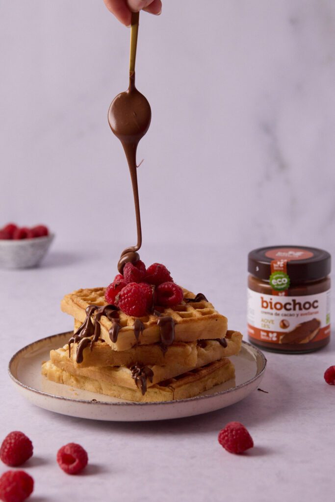 Unedited chocolate and peanut butter - Gastronomic photographer
