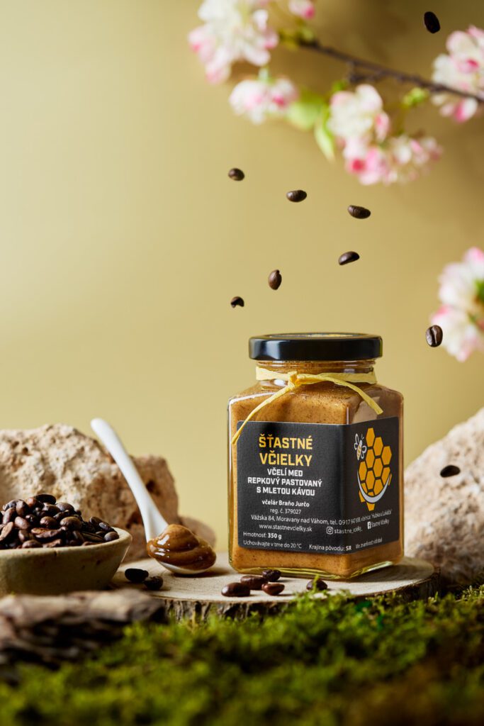 honey product photography 