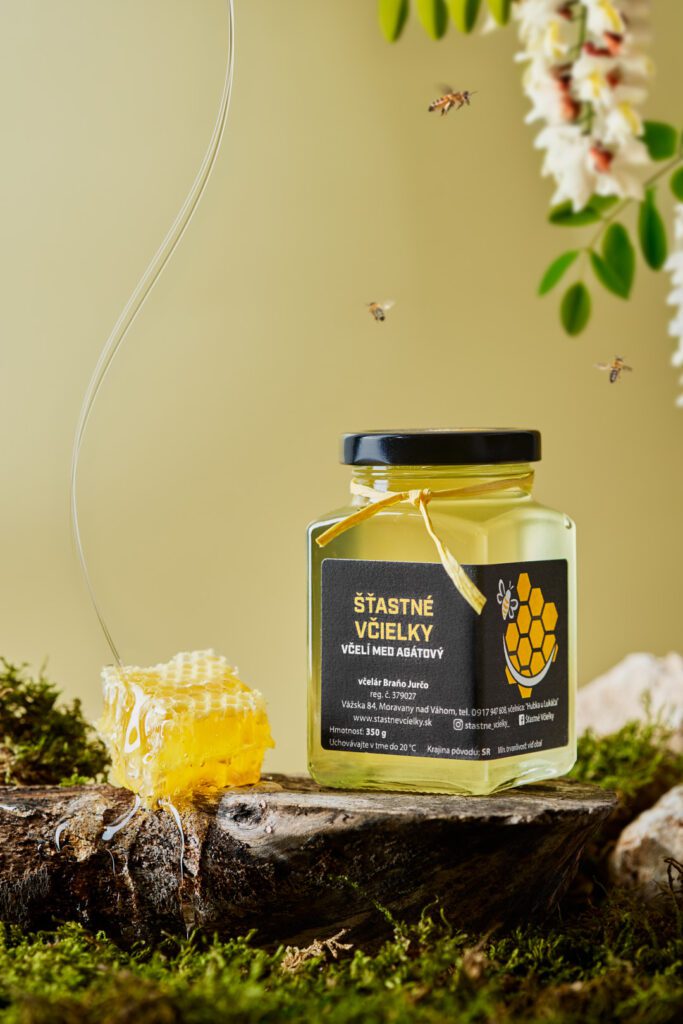 Acacia honey - gastronomic photography Madrid