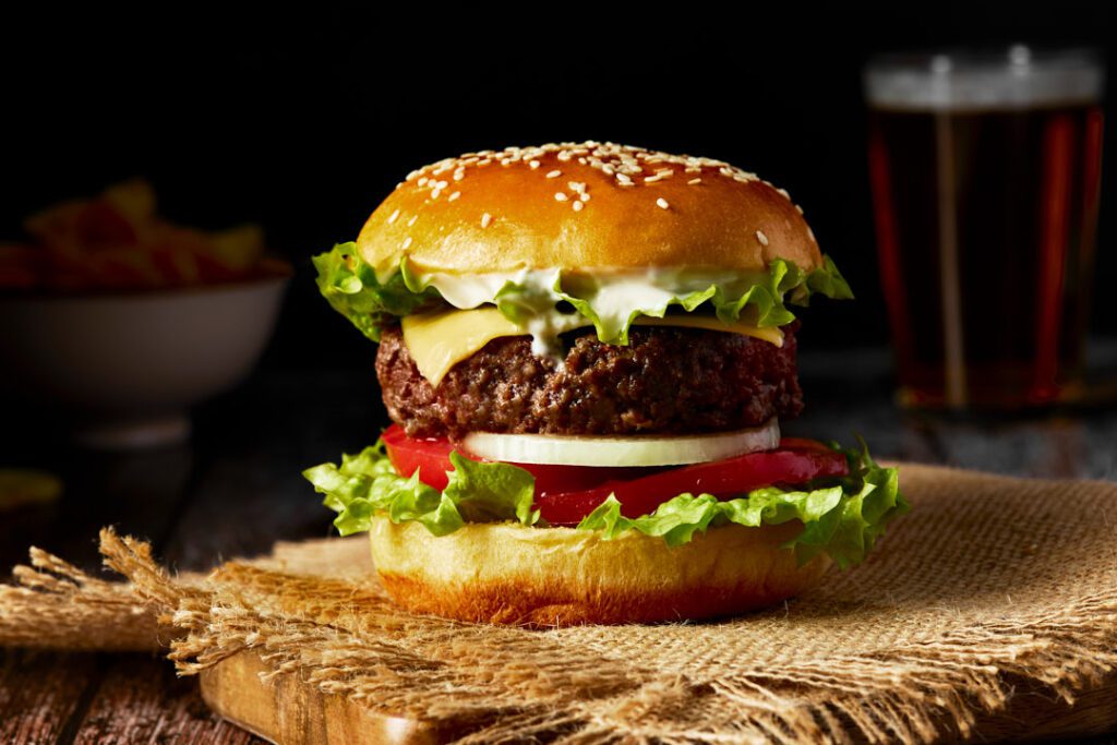 Hamburger gastronomic photographer Madrid